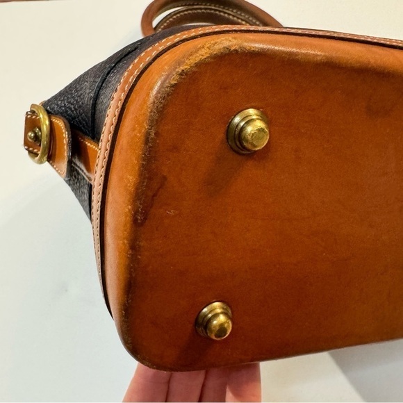 Vintage Dooney and Bourke Norfolk Collection
All-Weather Leather Bag Blue - Picture 6 of 16